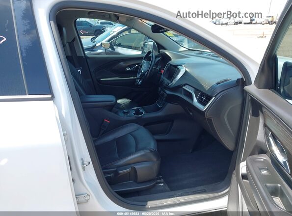 3GKALVEV2LL112100 2020 GMC TERRAIN White Вид салону спереду
