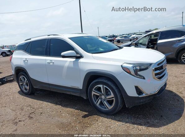 3GKALVEV2LL112100 2020 GMC TERRAIN White Вид задньої частини салону