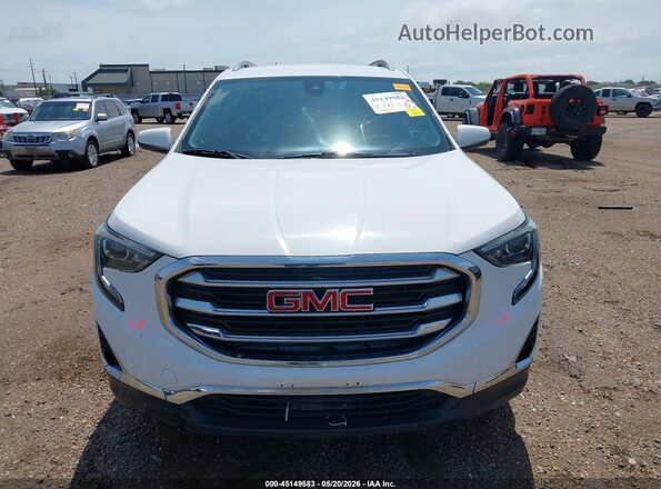 3GKALVEV2LL112100 2020 GMC TERRAIN White Вид щитка приладів