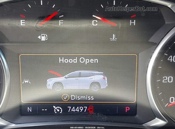 3GKALVEV2LL112100 2020 GMC TERRAIN White 