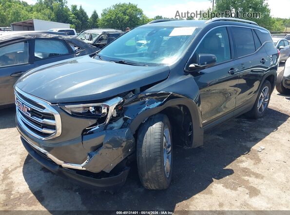 3GKALVEV2LL190246 2020 GMC TERRAIN Серый Передняя левая четверть