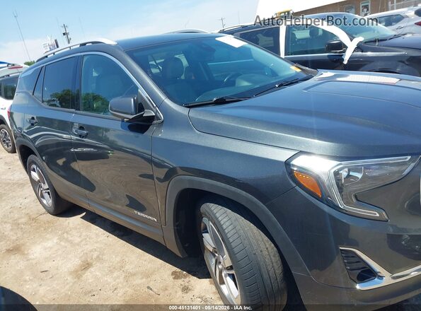 3GKALVEV2LL190246 2020 GMC TERRAIN Серый Вид задней части салона