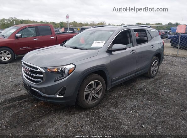 3GKALVEV2LL295207 2020 GMC TERRAIN Blue წინა მარცხენა ხედი სამი მეოთხედიდან