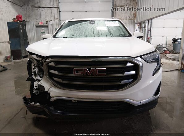3GKALVEV2ML333665 2021 GMC TERRAIN White Vista interior trasera