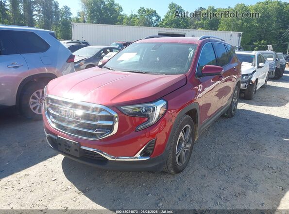 3GKALVEV3ML306099 2021 GMC TERRAIN Red Front left