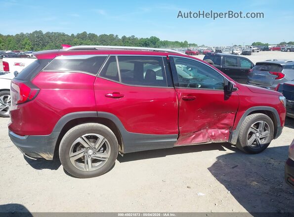 3GKALVEV3ML306099 2021 GMC TERRAIN Red Rear interior view