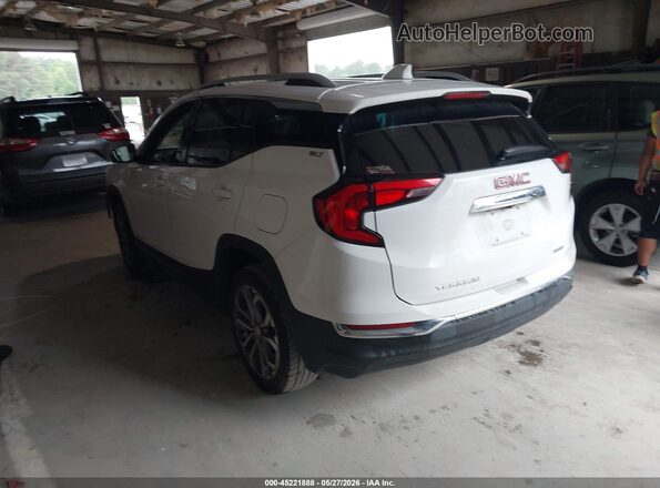 3GKALVEV3ML324392 2021 GMC TERRAIN White Trasero izquierdo