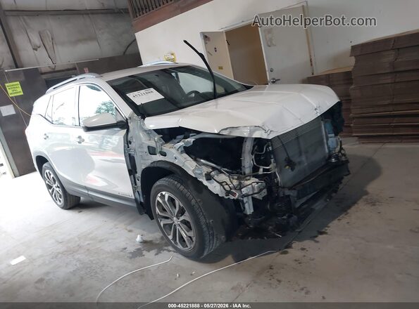 3GKALVEV3ML324392 2021 GMC TERRAIN White Vista interior trasera