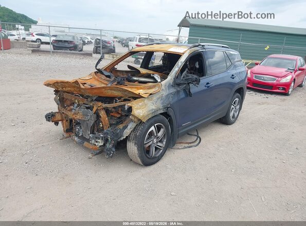 3GKALVEV3ML360602 2021 GMC TERRAIN Blue Передня ліва чверть