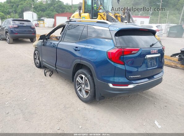 3GKALVEV3ML360602 2021 GMC TERRAIN Blue Задня ліва чверть