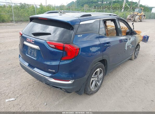 3GKALVEV3ML360602 2021 GMC TERRAIN Blue Задня права чверть