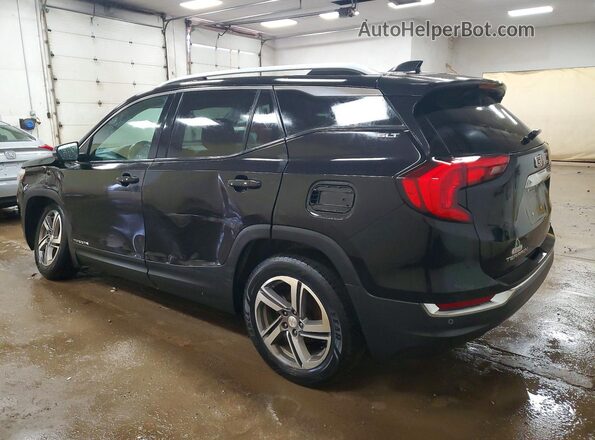 3GKALVEV4JL319343 2018 GMC TERRAIN Black Հետևի ձախ