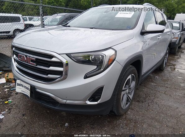 3GKALVEV4LL265514 2020 GMC TERRAIN Silver Передня ліва чверть