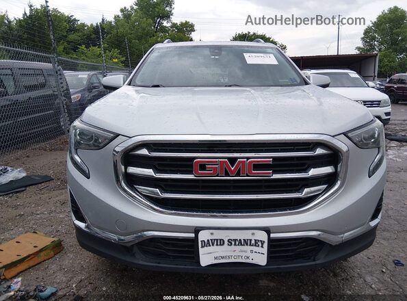 3GKALVEV4LL265514 2020 GMC TERRAIN Silver Вид щитка приладів