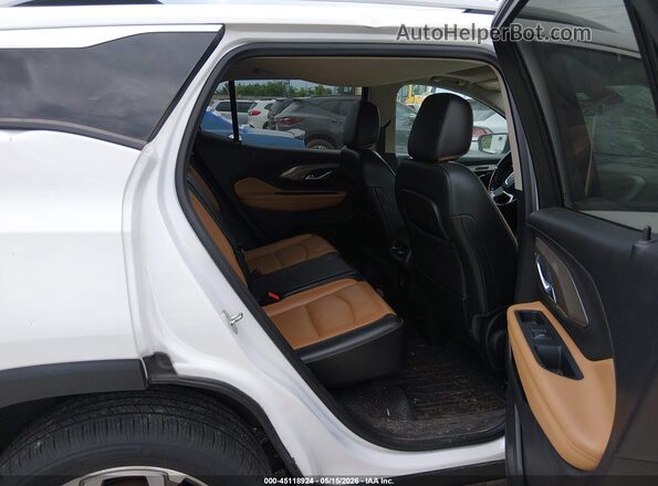 3GKALVEV5JL383908 2018 GMC TERRAIN White VIN კოდის სტიკერის ხედი