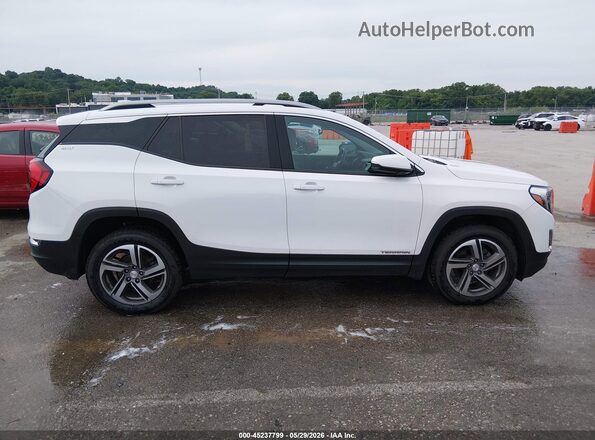 3GKALVEV5KL383537 2019 GMC TERRAIN White Vista interior trasera