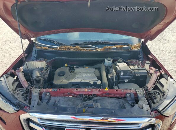 3GKALVEV6KL208696 2019 GMC TERRAIN Red Вид підкапотного простору