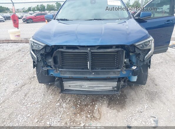 3GKALVEV6KL308247 2019 GMC TERRAIN Blue Դիմացի տեսք