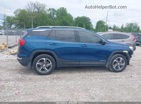 3GKALVEV6KL308247 2019 GMC TERRAIN Blue Սալոնի հետևի տեսք
