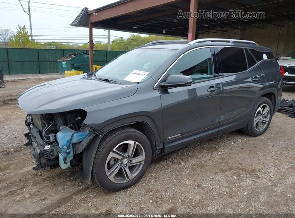 3GKALVEV6LL202849 2020 GMC TERRAIN Black Vista tres cuartos delantera izquierda