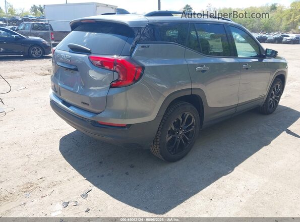 3GKALVEV6LL302174 2020 GMC TERRAIN Gray უკანა მარჯვენა