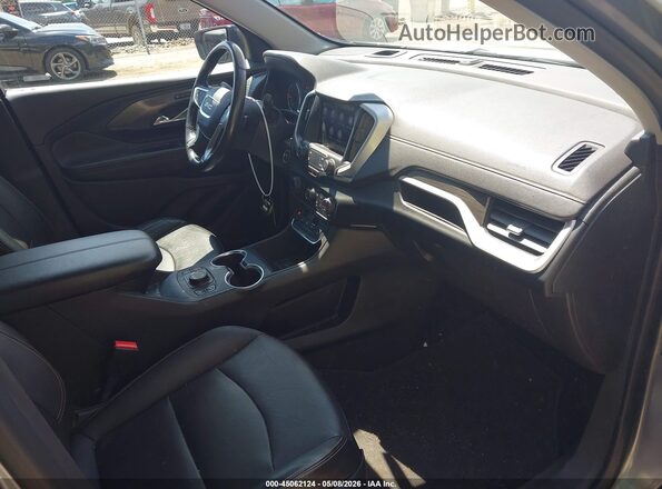 3GKALVEV6LL302174 2020 GMC TERRAIN Gray წინა სალონის ხედი
