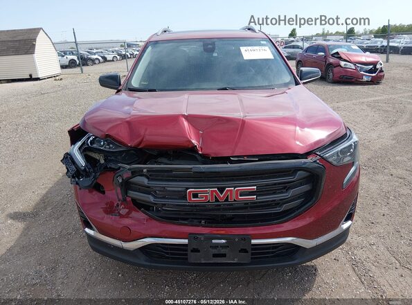 3GKALVEV7JL312757 2018 GMC TERRAIN Red Vista del cuadro de instrumentos