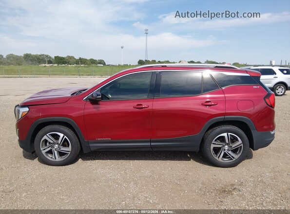 3GKALVEV7JL312757 2018 GMC TERRAIN Red Vista interior de 360 grados