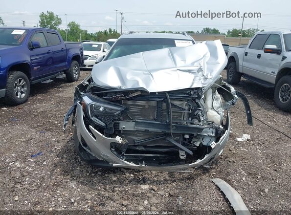 3GKALVEV7KL110518 2019 GMC TERRAIN Silver უკანა სალონის ხედი