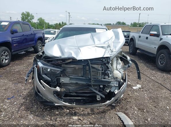 3GKALVEV7KL110518 2019 GMC TERRAIN Silver წინა ხედი