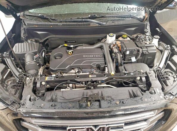 3GKALVEV7KL334386 2019 GMC TERRAIN Black Widok komory silnika