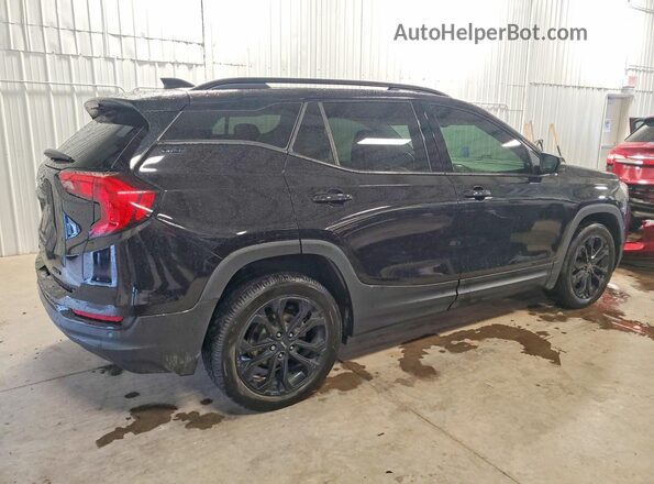 3GKALVEV7KL334386 2019 GMC TERRAIN Black Tył prawy