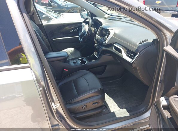3GKALVEV7ML327697 2021 GMC TERRAIN Gray Вид салону спереду