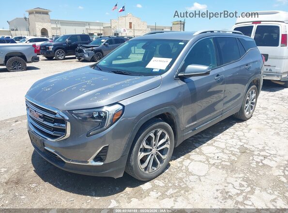 3GKALVEV7ML327697 2021 GMC TERRAIN Gray Передня ліва чверть