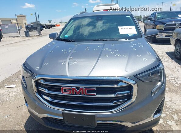 3GKALVEV7ML327697 2021 GMC TERRAIN Gray Вид щитка приладів