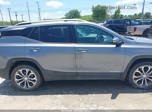 3GKALVEV7ML327697 2021 GMC TERRAIN Gray Вид задньої частини салону