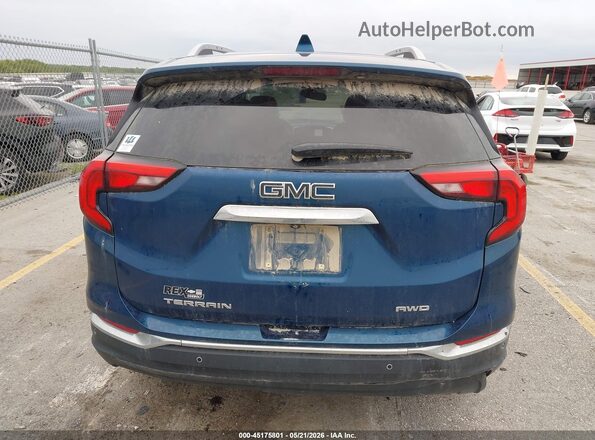 3GKALVEV8KL280189 2019 GMC TERRAIN Blue წინა ხედი