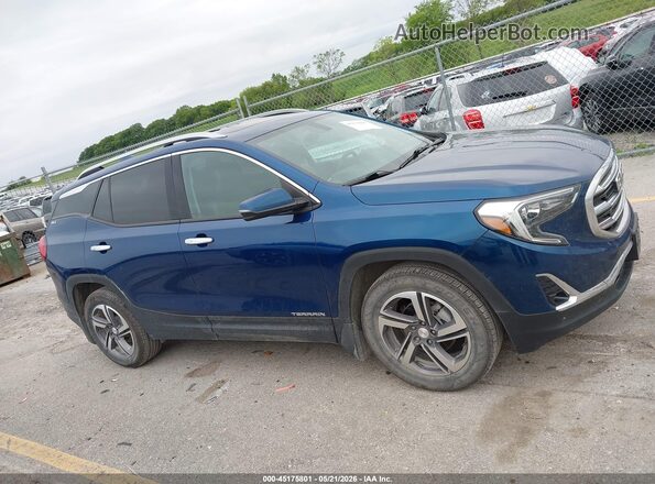 3GKALVEV8KL280189 2019 GMC TERRAIN Blue უკანა სალონის ხედი