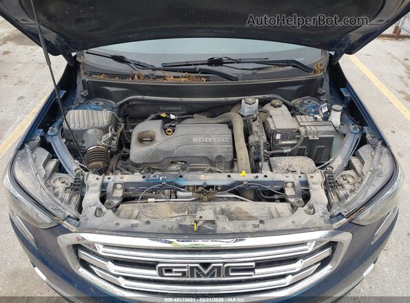 3GKALVEV8KL280189 2019 GMC TERRAIN Blue უკანა ხედი