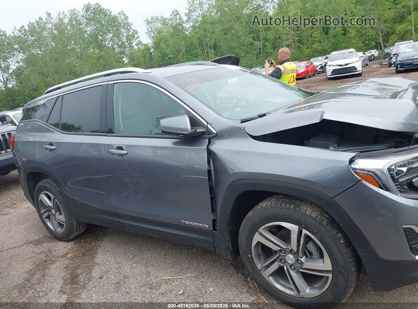 3GKALVEV8KL349253 2019 GMC TERRAIN Gray უკანა სალონის ხედი