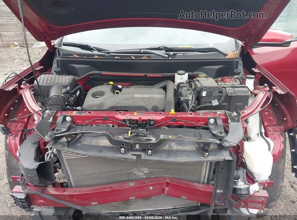 3GKALVEV8ML321908 2021 GMC TERRAIN Red Հետևի տեսք