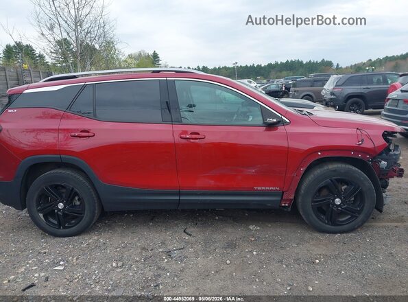 3GKALVEV8ML321908 2021 GMC TERRAIN Red Սալոնի 360 աստիճան տեսք