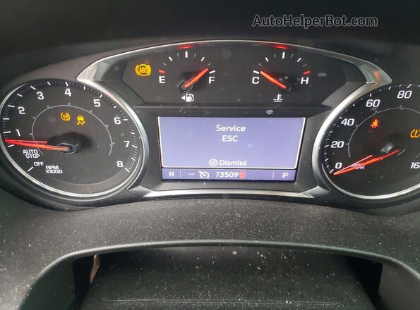 3GKALVEV8ML396060 2021 GMC TERRAIN White Սարքավորումների վահանակի տեսք