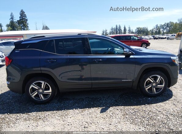 3GKALVEV9KL308386 2019 GMC TERRAIN Фиолетовый Вид задней части салона