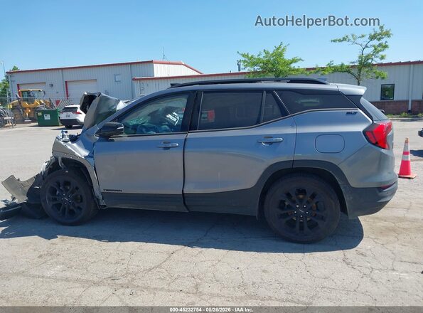 3GKALVEV9LL174674 2020 GMC TERRAIN Gray Панорамний вид салону 360°