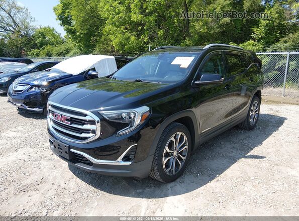 3GKALVEX1KL250274 2019 GMC TERRAIN Black Vista tres cuartos delantera izquierda