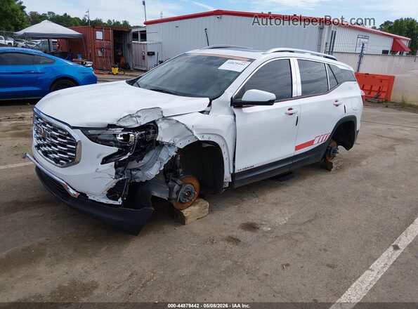 3GKALVEX2LL157636 2020 GMC TERRAIN White Przód lewy