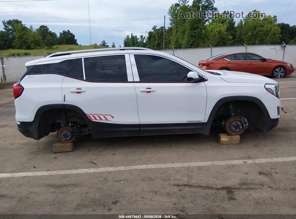 3GKALVEX2LL157636 2020 GMC TERRAIN White Widok wnętrza 360 stopni