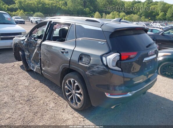 3GKALVEX3JL178265 2018 GMC TERRAIN Gray Rear left