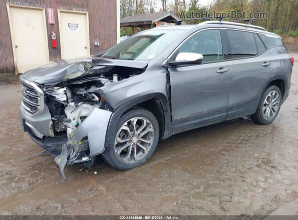 3GKALVEX5LL224021 2020 GMC TERRAIN Gray Przód lewy